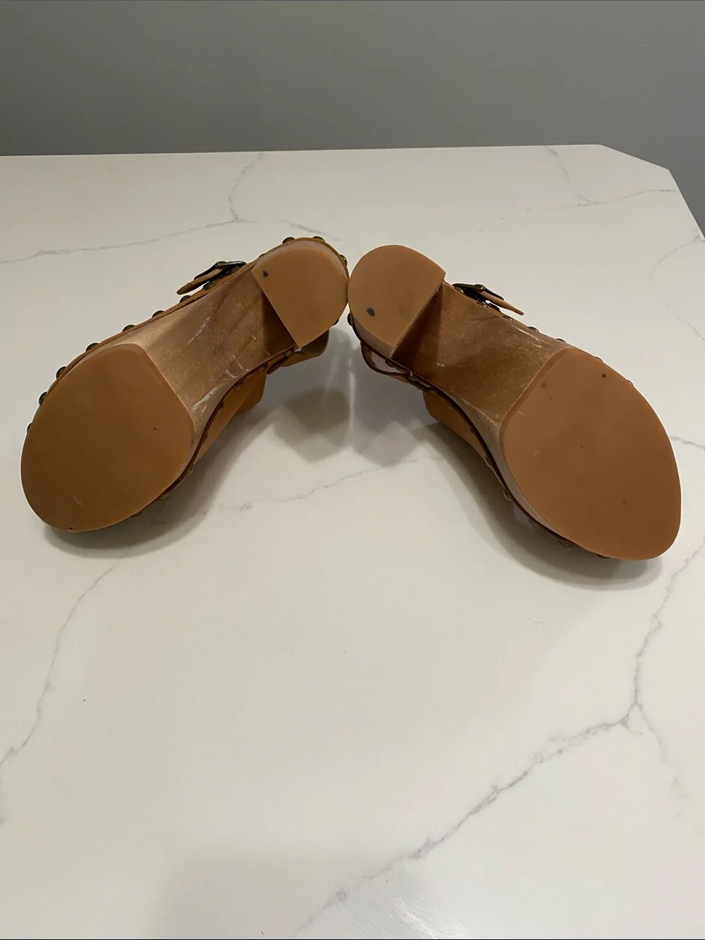 Jeffrey Campbell strap brass buckle